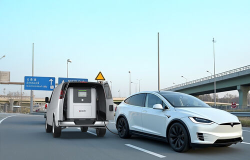 บล็อกบริษัทล่าสุดเกี่ยวกับ เครื่องชาร์จกู้ภัยรถยนต์ไฟฟ้า Door Energy ได้ปฏิวัติรูปแบบการกู้ภัยรถยนต์อย่างสิ้นเชิง