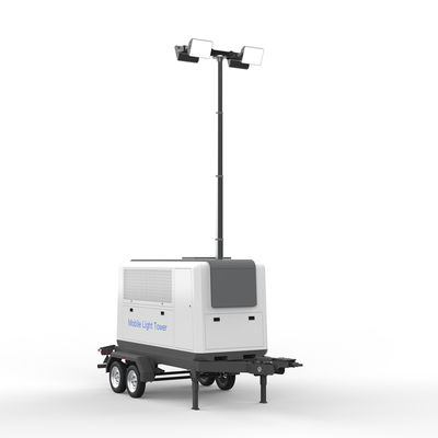 ราคาดี 4000W 150000LM โมบาย Led Lighting Tower AC Input 135Kw ไฟจานกําเนิดพกพา ออนไลน์